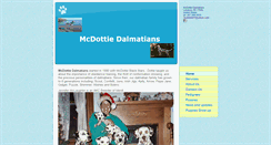 Desktop Screenshot of mcdottie.com